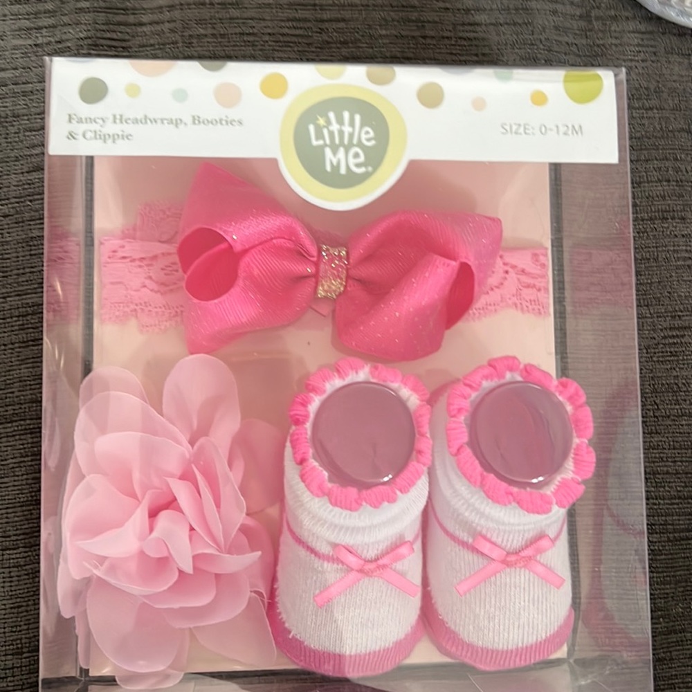 Little Me baby girl gift set